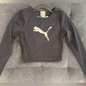 Puma black crop. Brand new. Small. Made in Vietnam